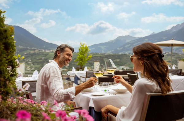 Bio- & Wellnesshotel PAZEIDER**** - Pazeider Merano Resort Pranzo Terrazza 442